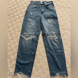 UO High Rise Baggy Jeans Size 27